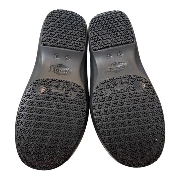 CROCS Neria Pro II Women's Black Dual Comfort Clogs NEW 9 - Picture 6 of 6